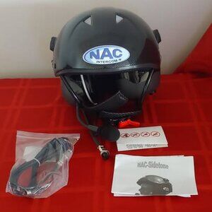 BRAND NEW, HORUS, CARBON FIBRE, PILOT COM LINK HELMET, FULLY LOADED!!!